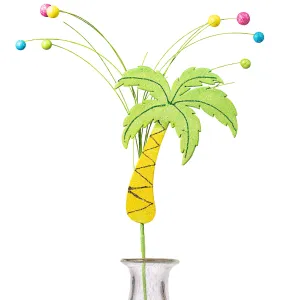 29" Glitter Palm Tree Spray