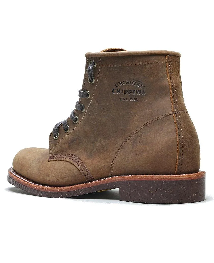 6” Crazy Horse Service Boot