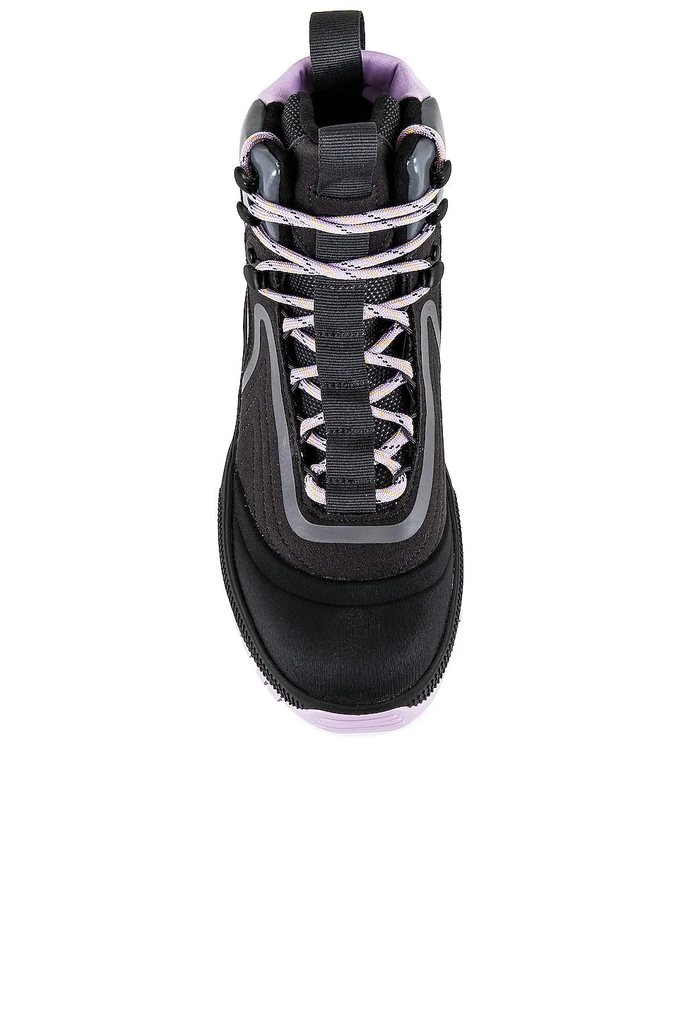 adidas by Stella McCartney Asmc x Terrex Hiking Boots in Utility Black, Purple Glow & Gray Four