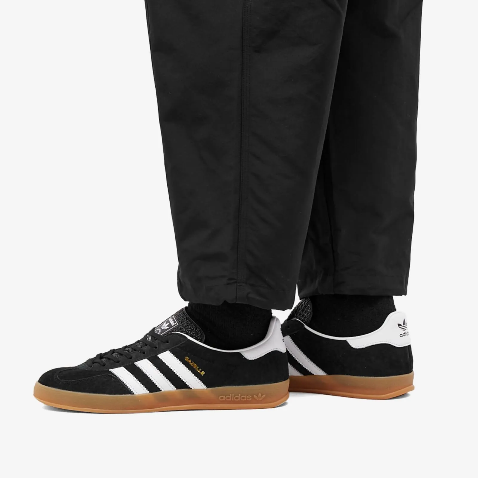 Adidas Gazelle Indoor Sneakers, black/white
