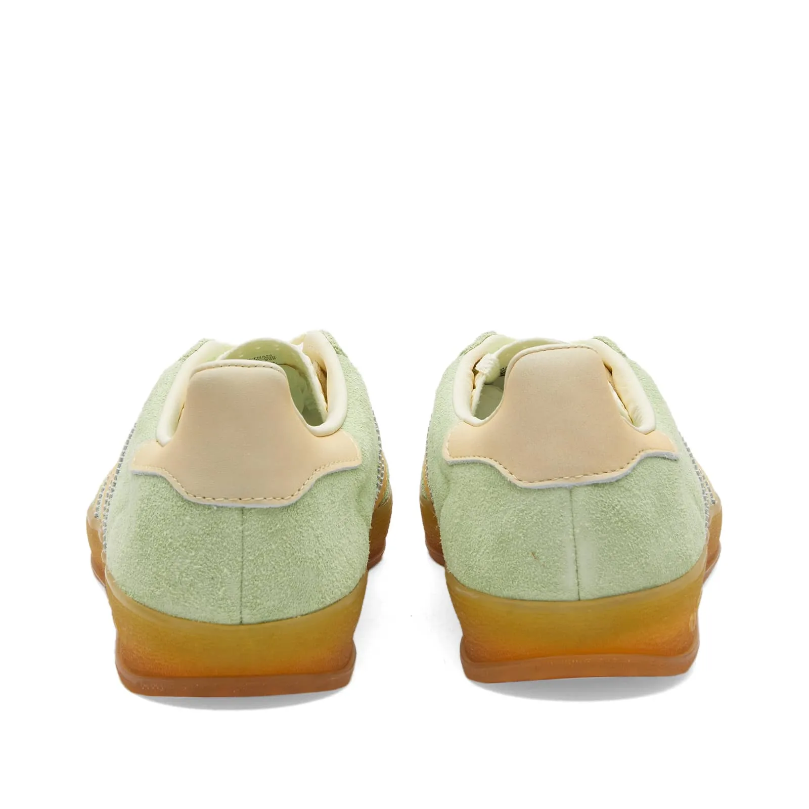 Adidas Gazelle Indoor Sneakers, Semi Green Spark, Almost Yellow & Cream White
