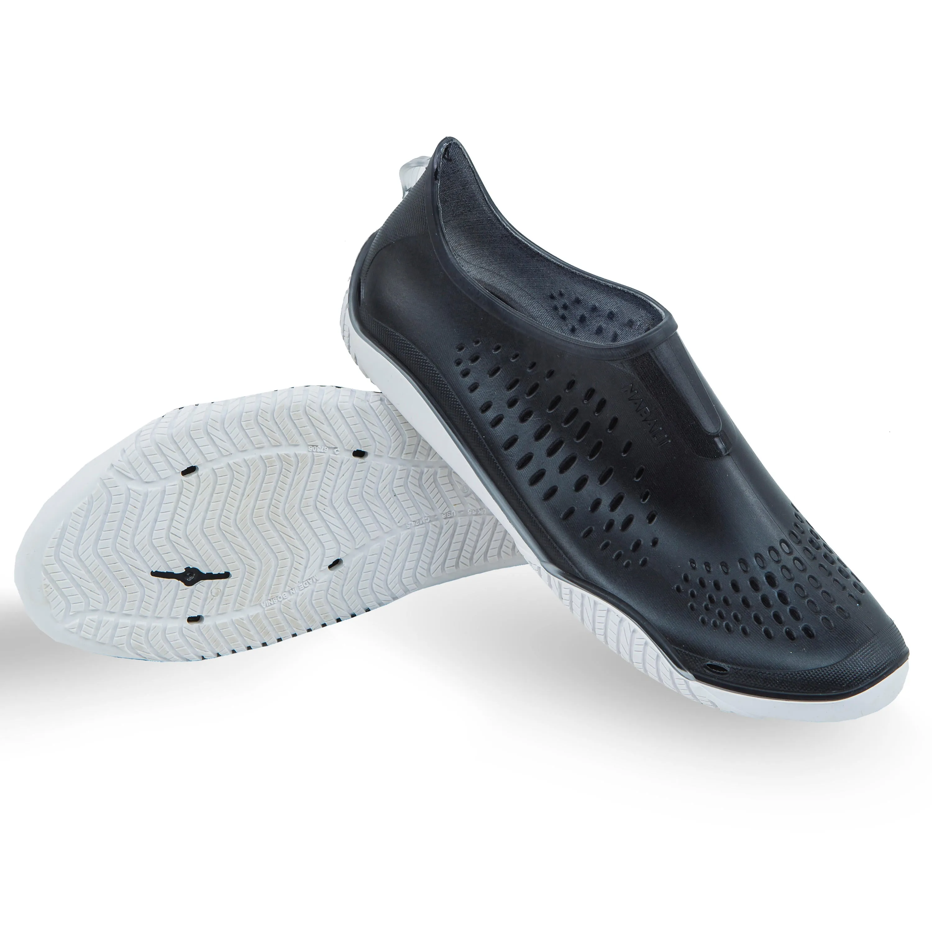 Aqua shoes Fitshoe Aqua-Cycling Aquagym black NABAIJI, black and white