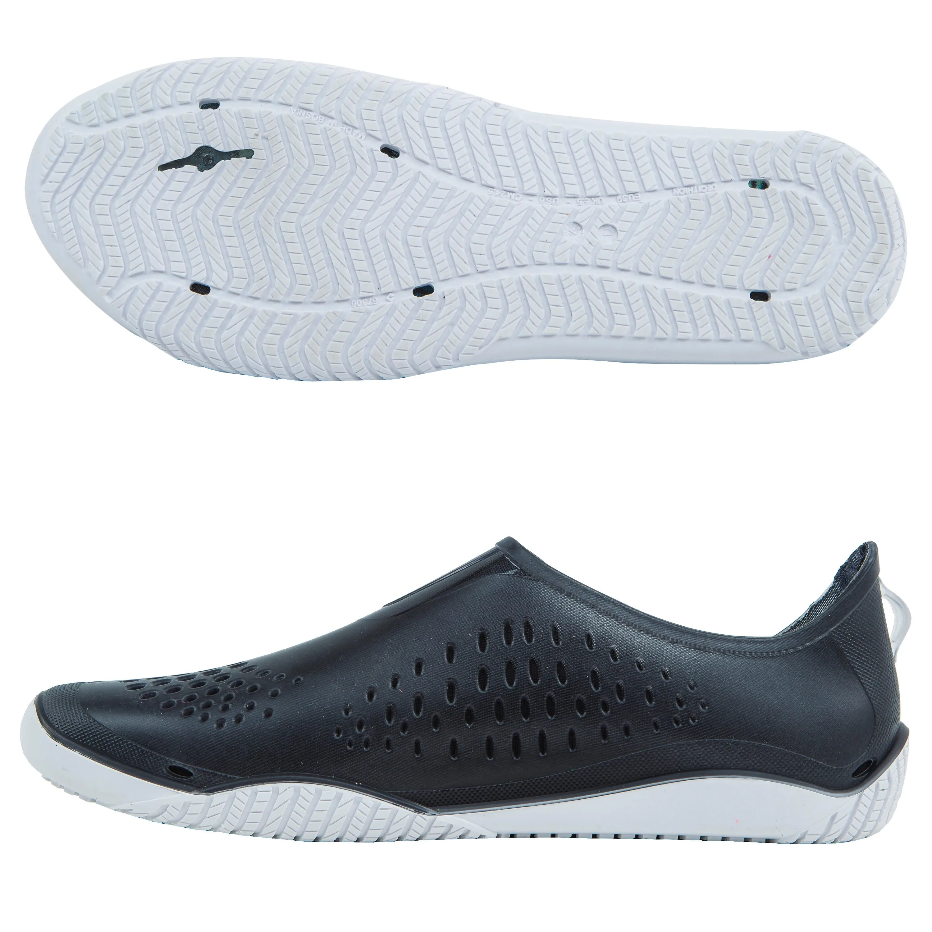 Aqua shoes Fitshoe Aqua-Cycling Aquagym black NABAIJI, black and white