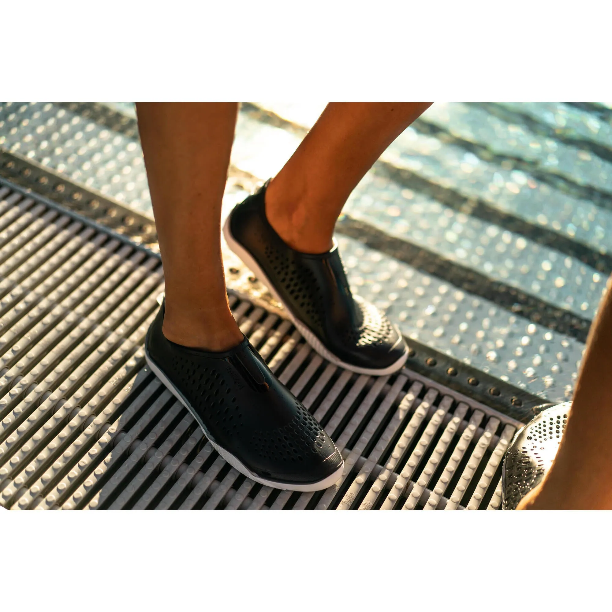 Aqua shoes Fitshoe Aqua-Cycling Aquagym black NABAIJI, black and white
