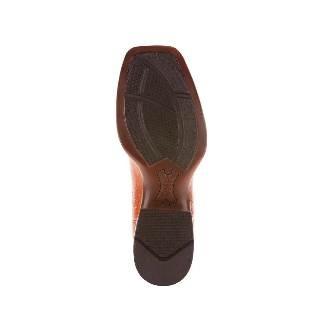 Ariat Men's Plano Leather Western Gingersnap Boots