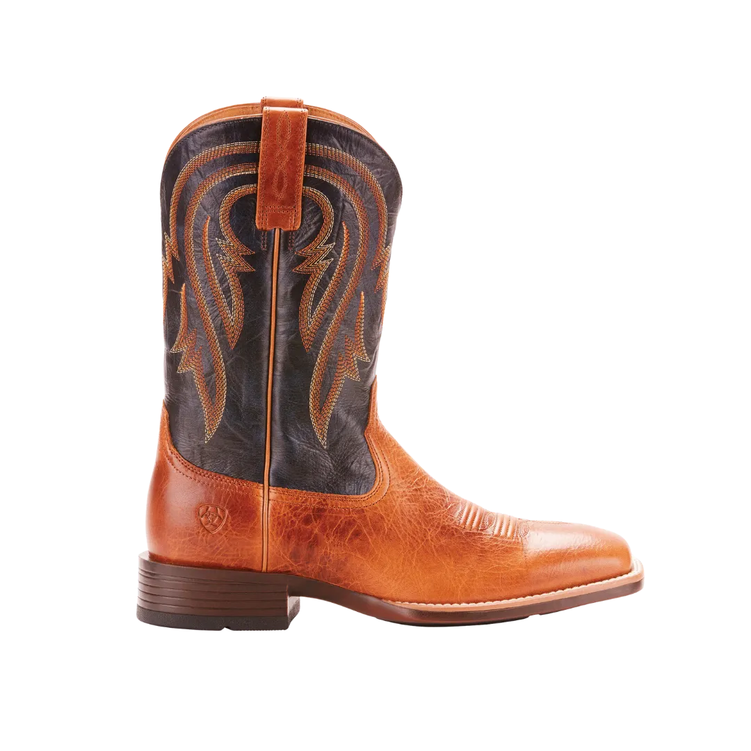 Ariat Men's Plano Leather Western Gingersnap Boots