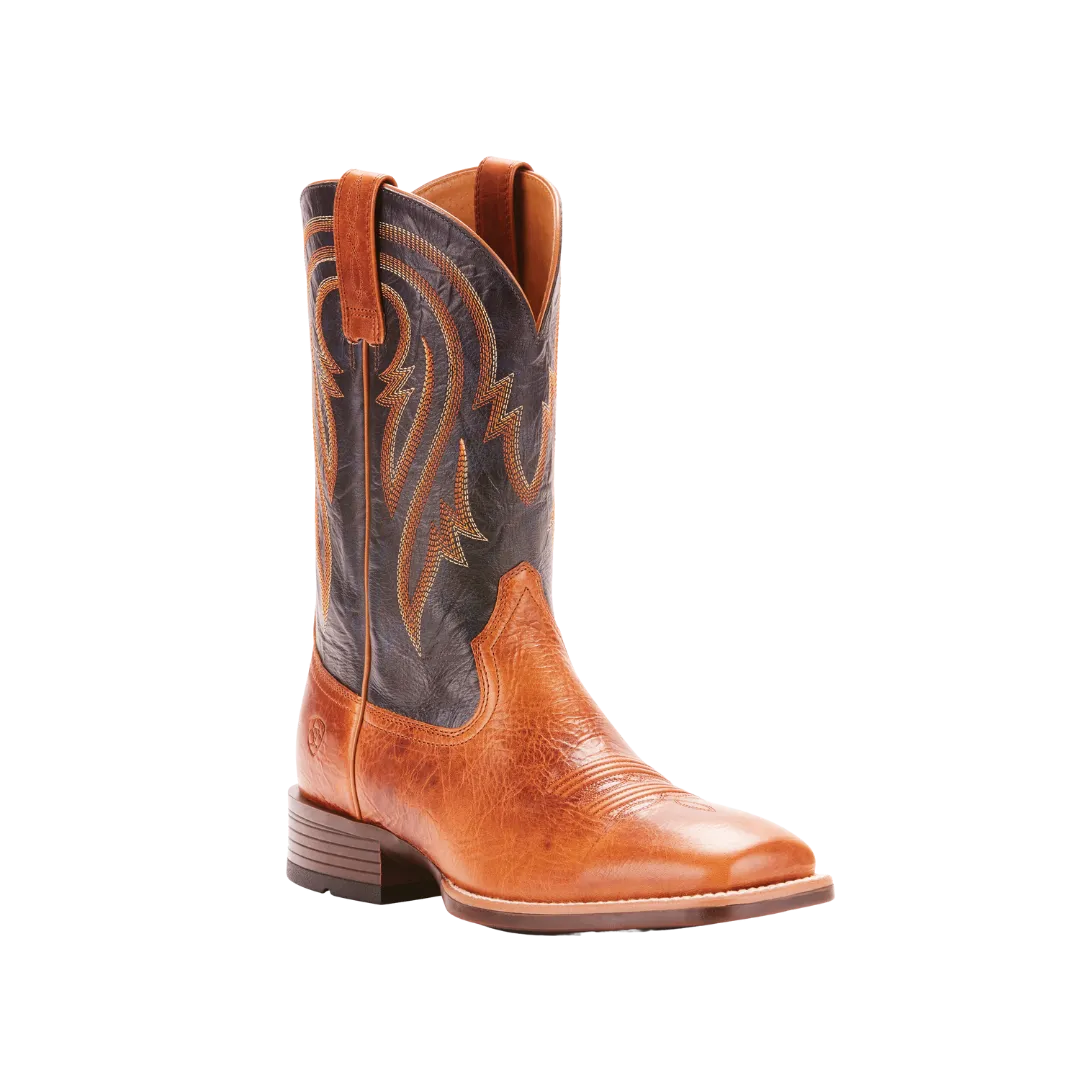 Ariat Men's Plano Leather Western Gingersnap Boots