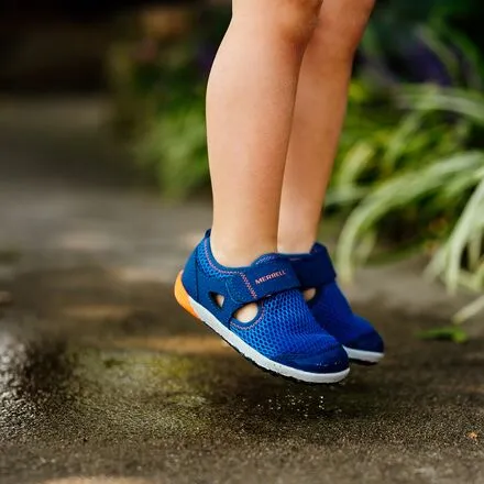 Bare Steps H20 Sneakers - Merrell Preschool Boys, Blue/Orange