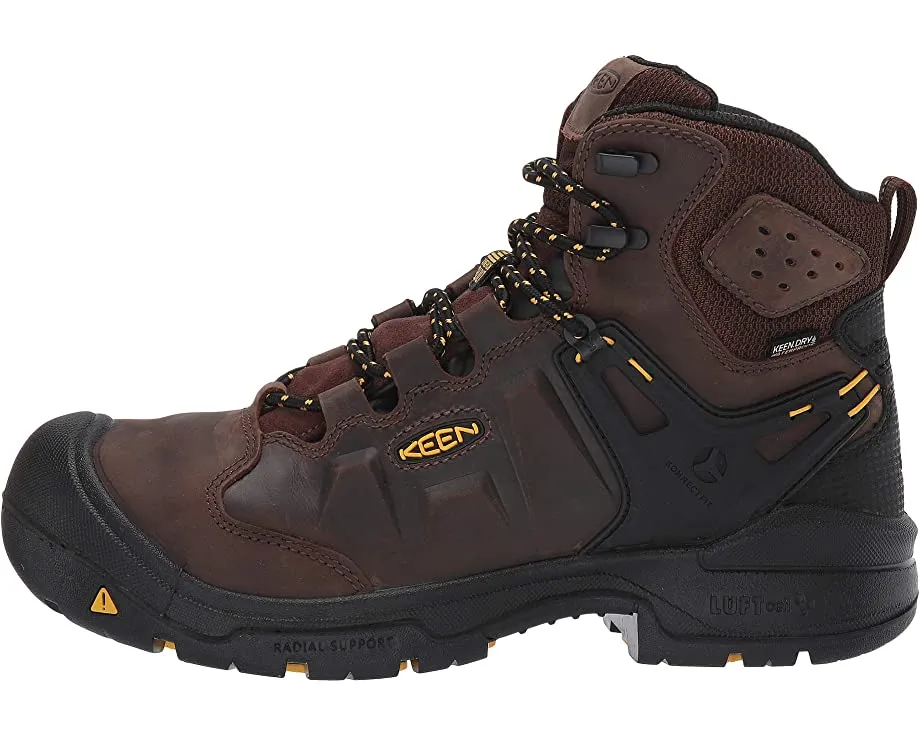 Boots 6" Dover WP KEEN Utility, dark earth