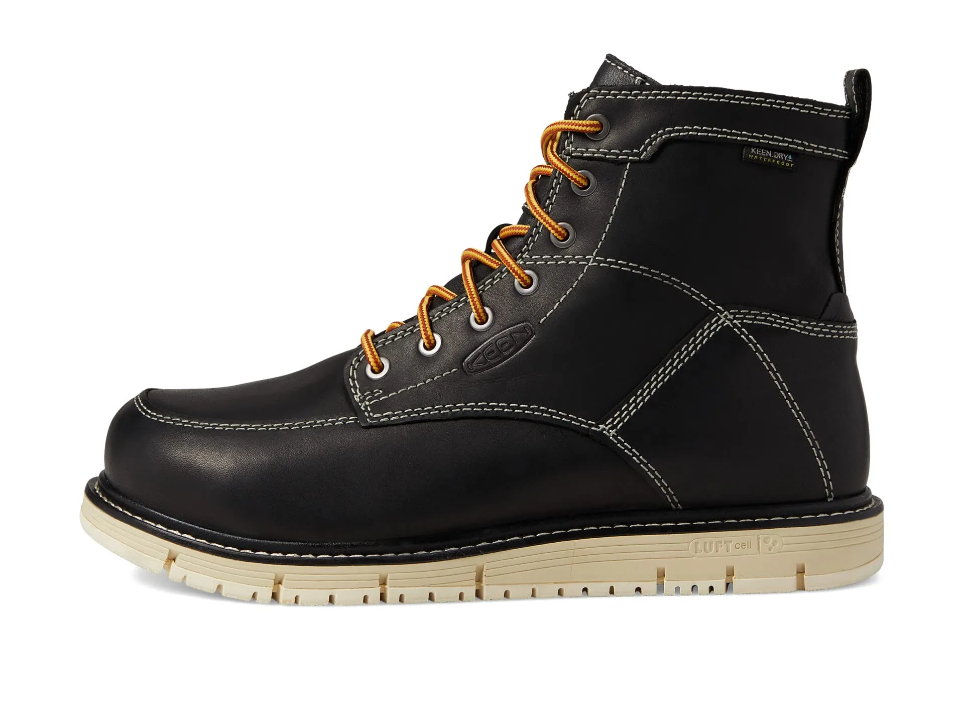 Boots KEEN Utility CSA San Jose 6" WP, black/white