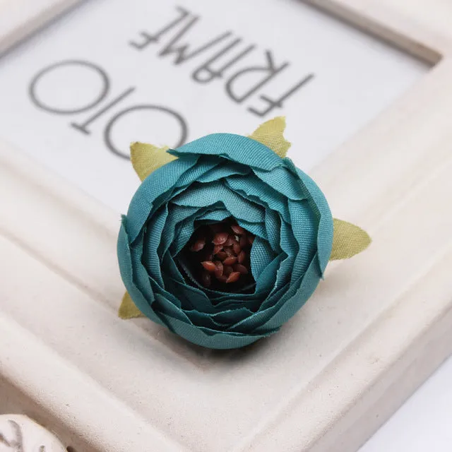 Bulk Silk Flowers Small Peony Flower Heads 300pcs