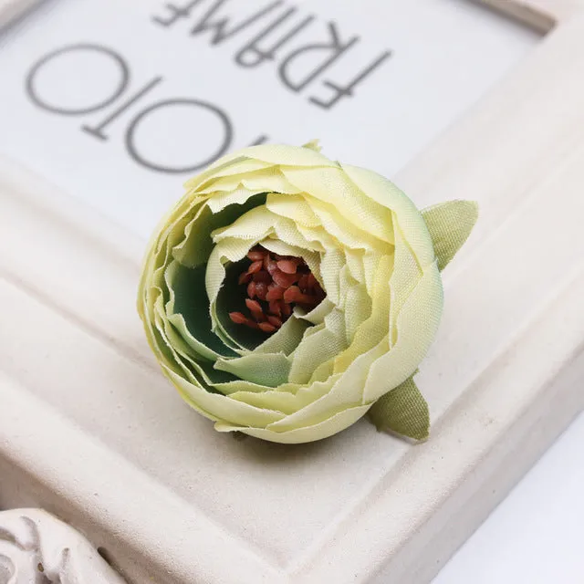 Bulk Silk Flowers Small Peony Flower Heads 300pcs