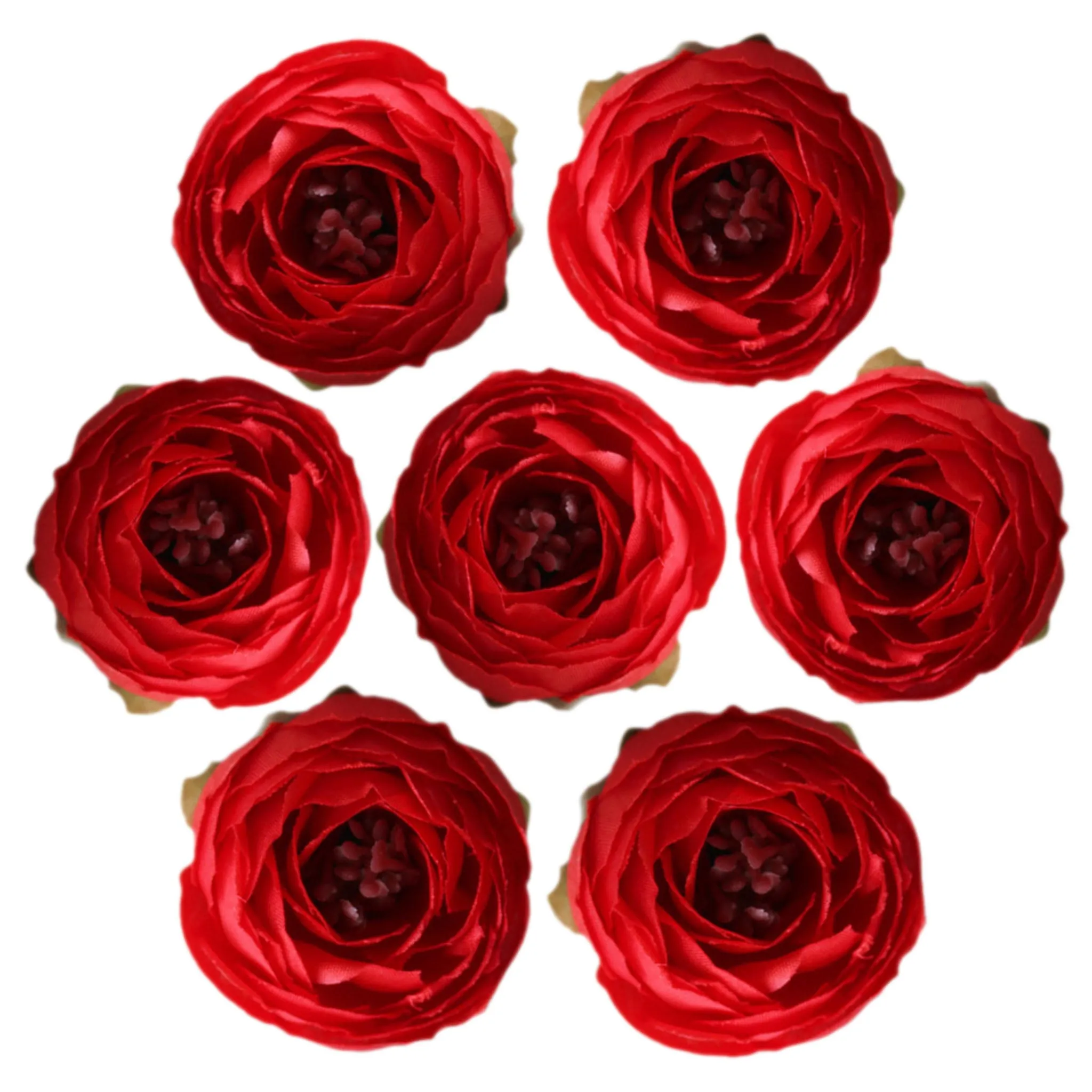 Bulk Silk Flowers Small Peony Flower Heads 300pcs