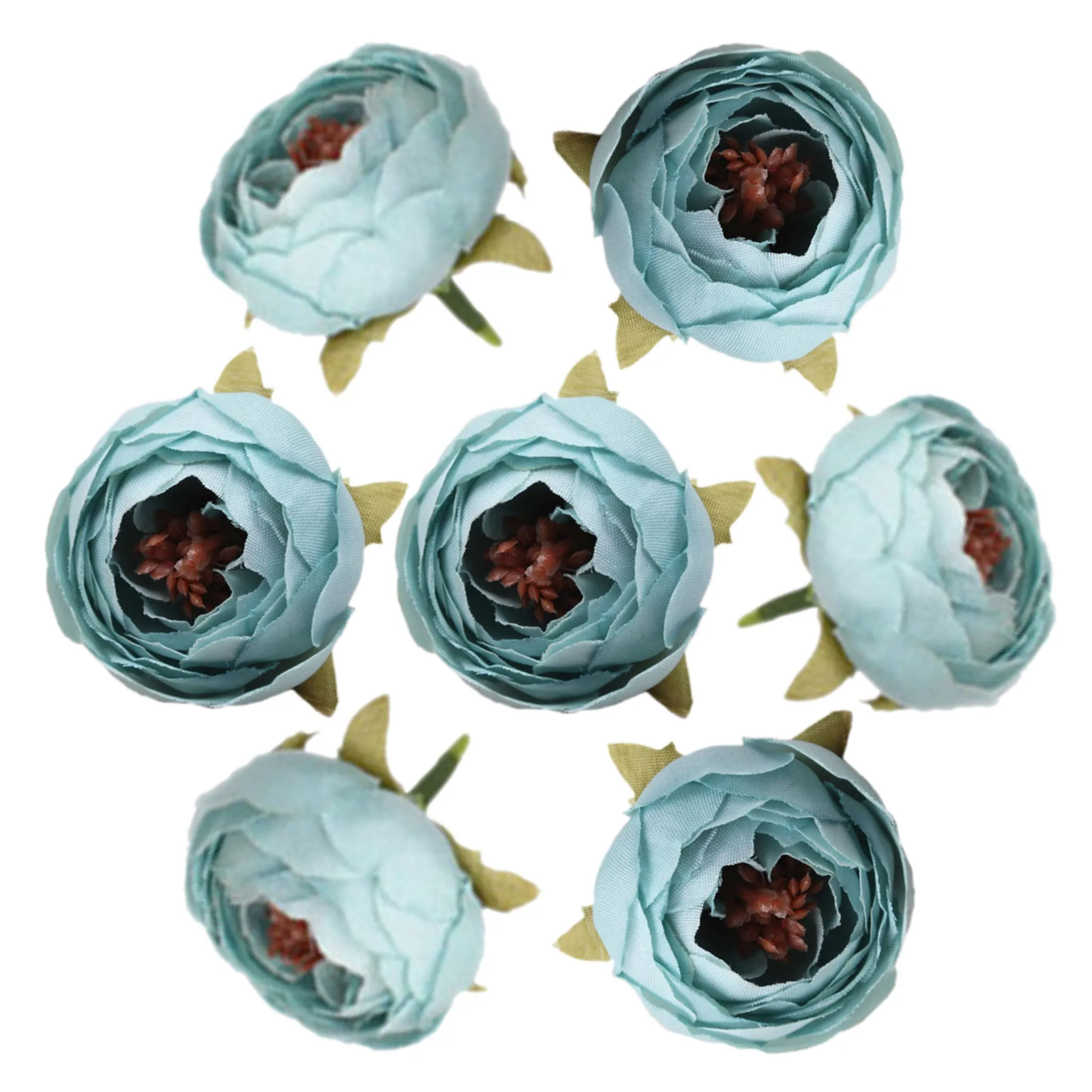 Bulk Silk Flowers Small Peony Flower Heads 300pcs