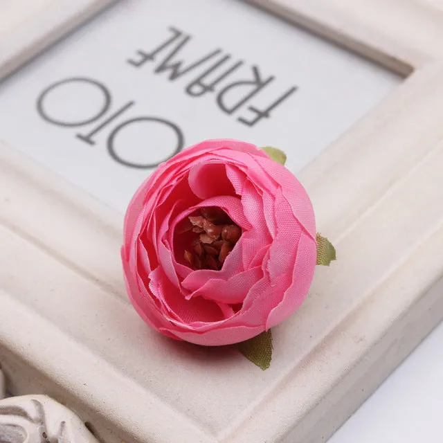 Bulk Silk Flowers Small Peony Flower Heads 300pcs