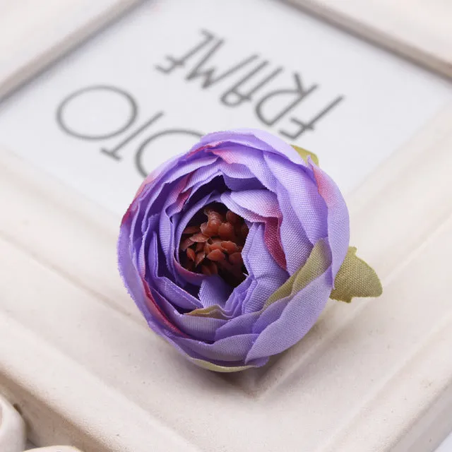 Bulk Silk Flowers Small Peony Flower Heads 300pcs