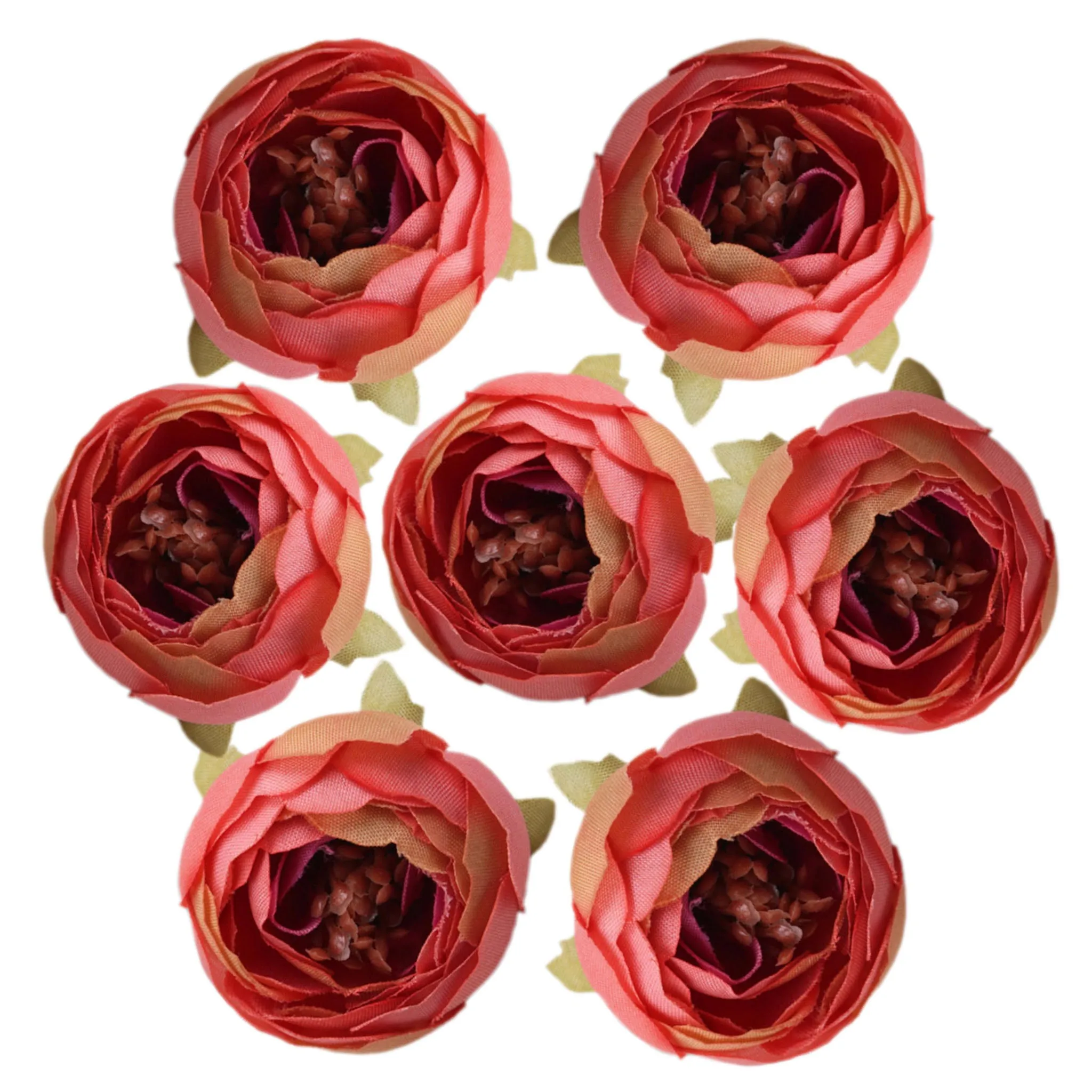 Bulk Silk Flowers Small Peony Flower Heads 300pcs