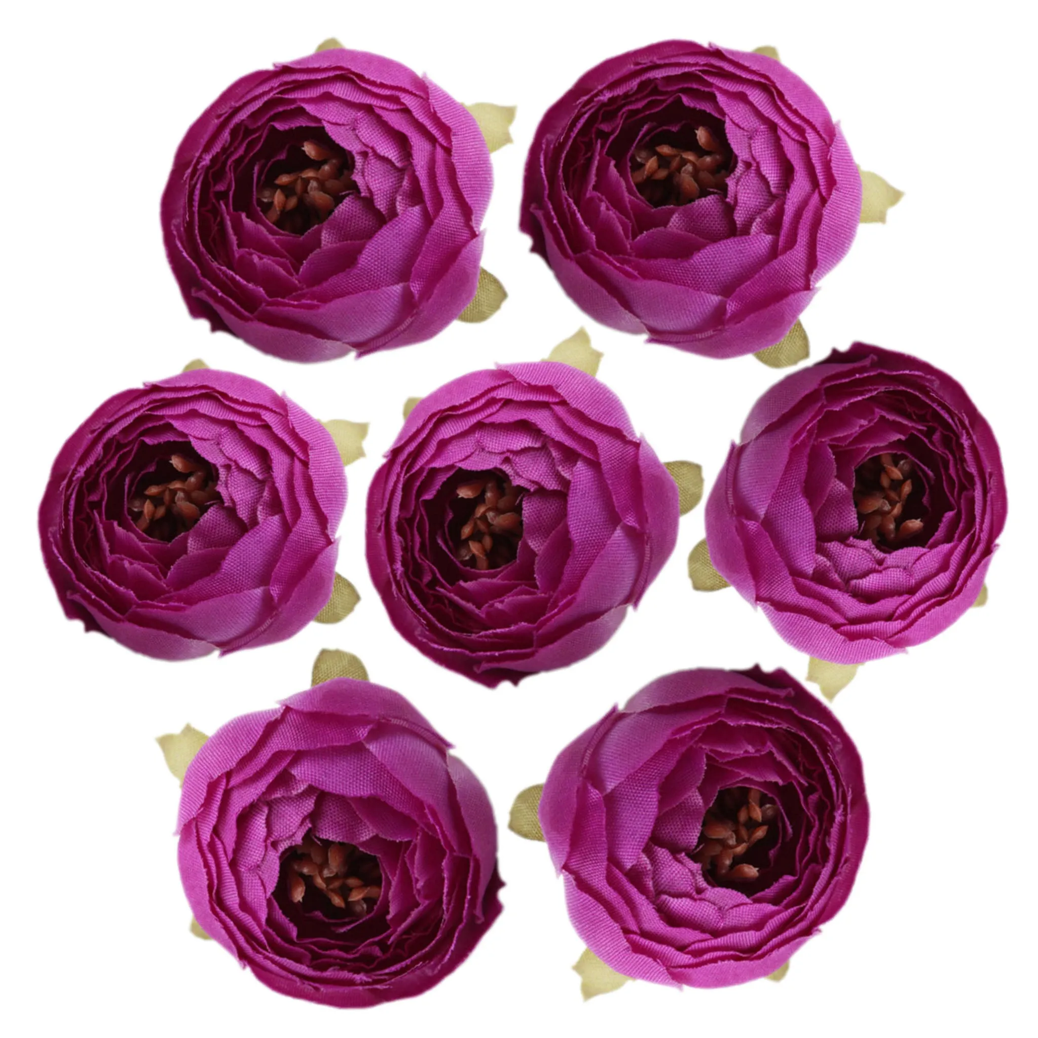 Bulk Silk Flowers Small Peony Flower Heads 300pcs