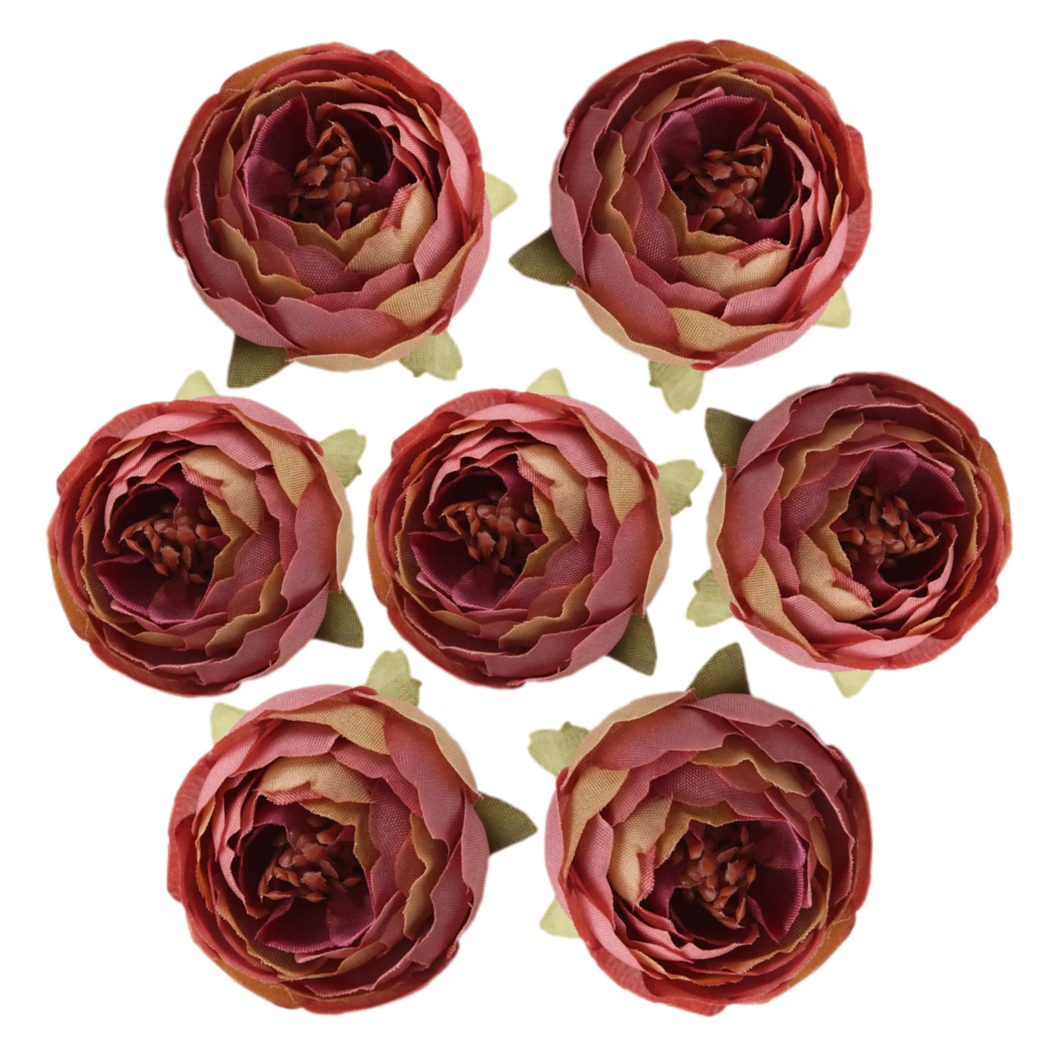 Bulk Silk Flowers Small Peony Flower Heads 300pcs