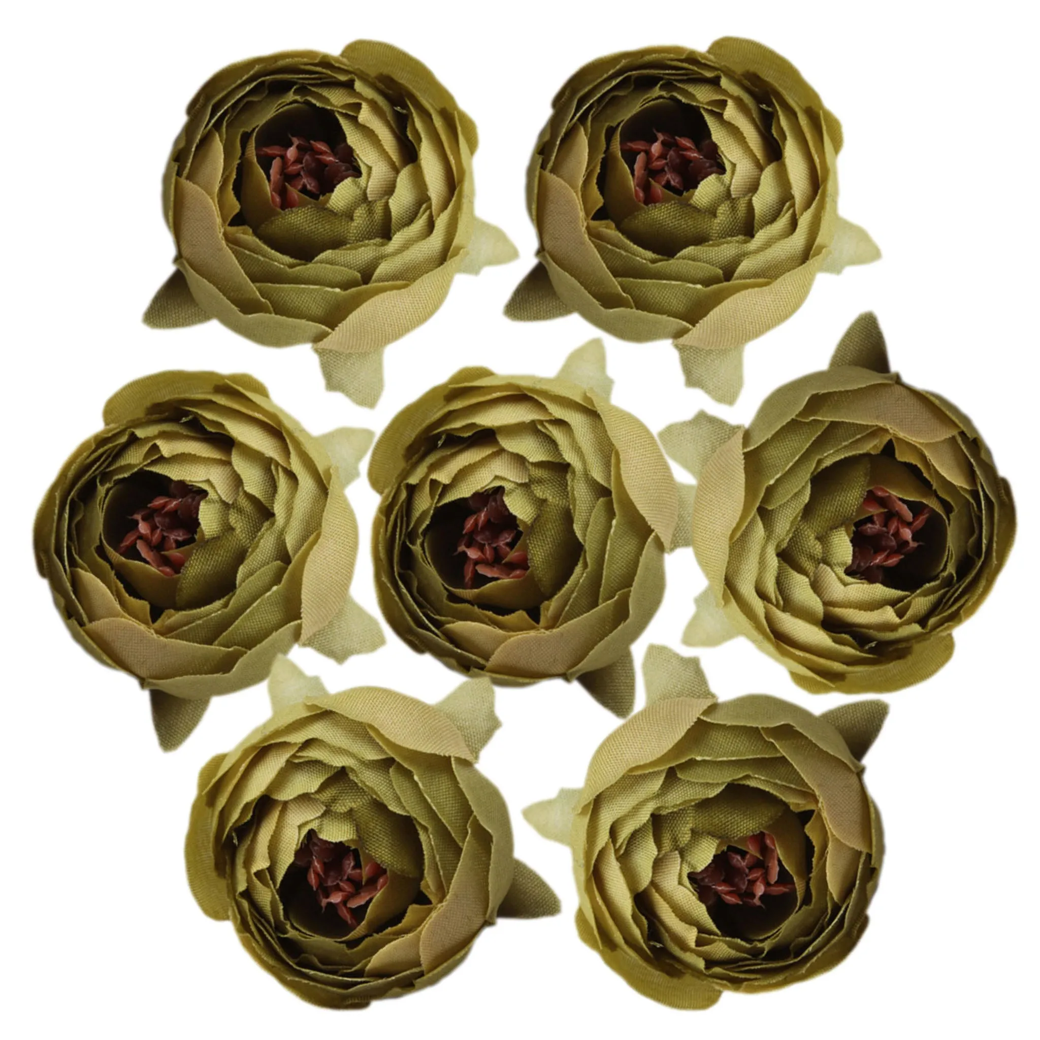 Bulk Silk Flowers Small Peony Flower Heads 300pcs