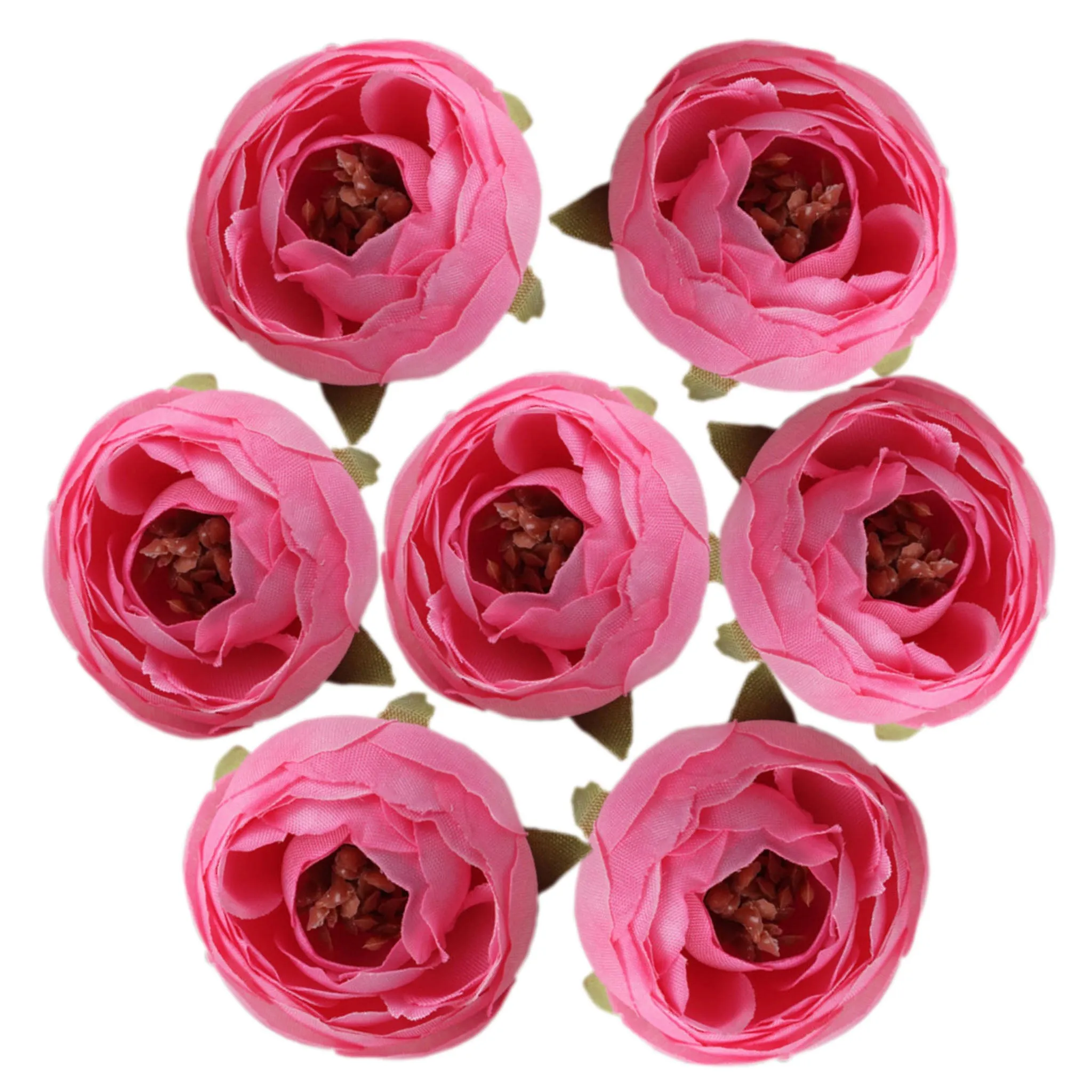 Bulk Silk Flowers Small Peony Flower Heads 300pcs