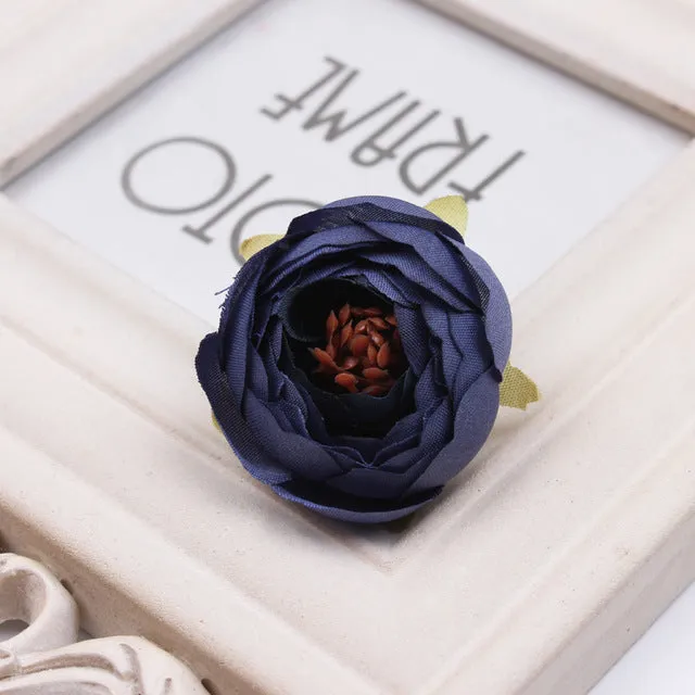 Bulk Silk Flowers Small Peony Flower Heads 300pcs