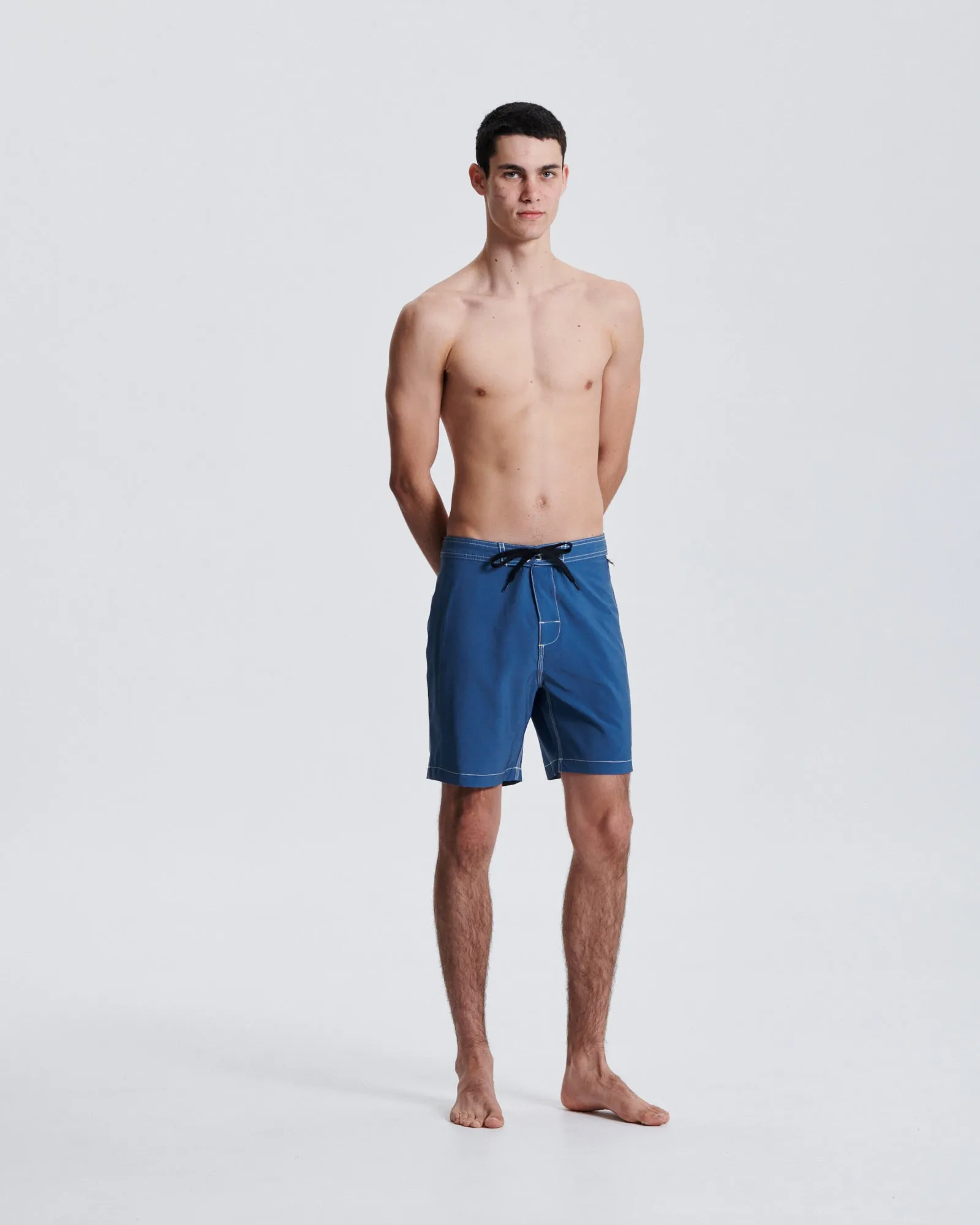 Cahoots 17" Boardshort - Dusty Blue