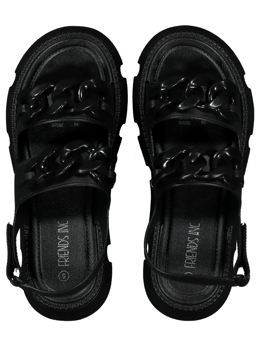 Chunky Chain Sandals Older Girls