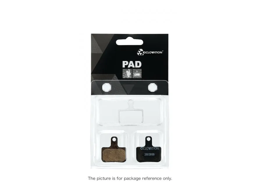 Ciclovation Disc Brake Pad Oraganic/Steel Backplate - Tektro R I0X