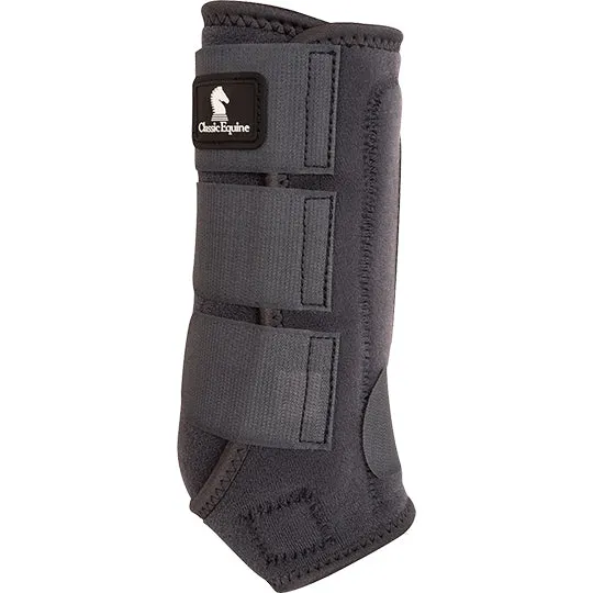 Classic Equine Classic Fit Front Charcoal Boots
