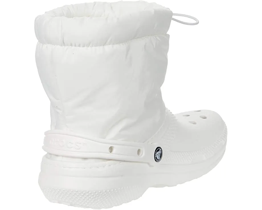 Classic Lined Neo Puff Boot Crocs, white