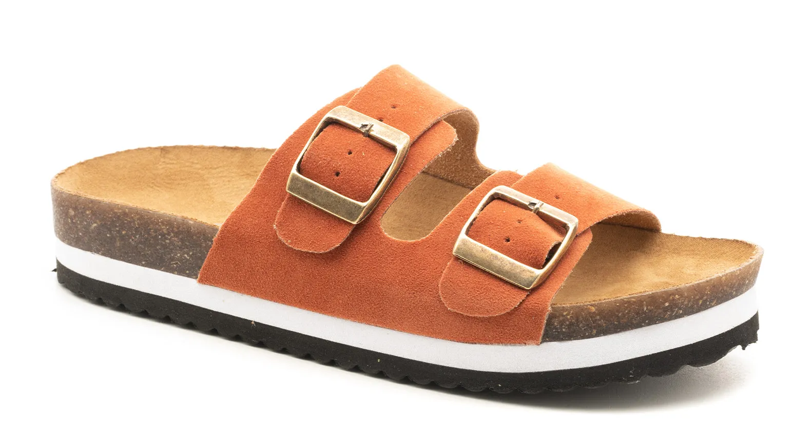 Corkys Beach Babe Adjustable Sandals - Gold Glitter or Rust