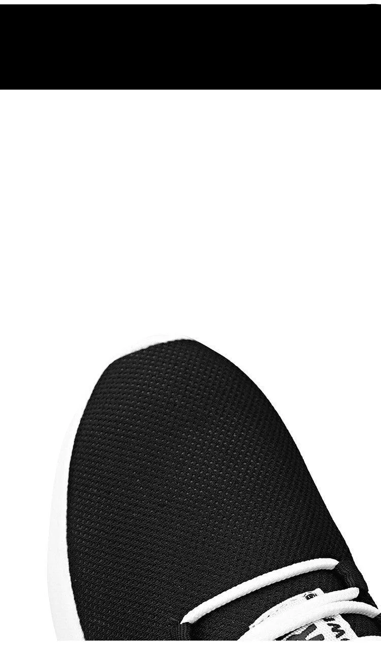 CrLightweight Single Shoes Flying Woven Breathable Running Shoes