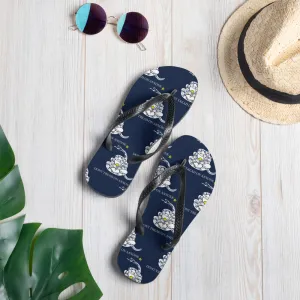 Don't Tread on Anyone Mississippi Liberty Flag Flip-Flops