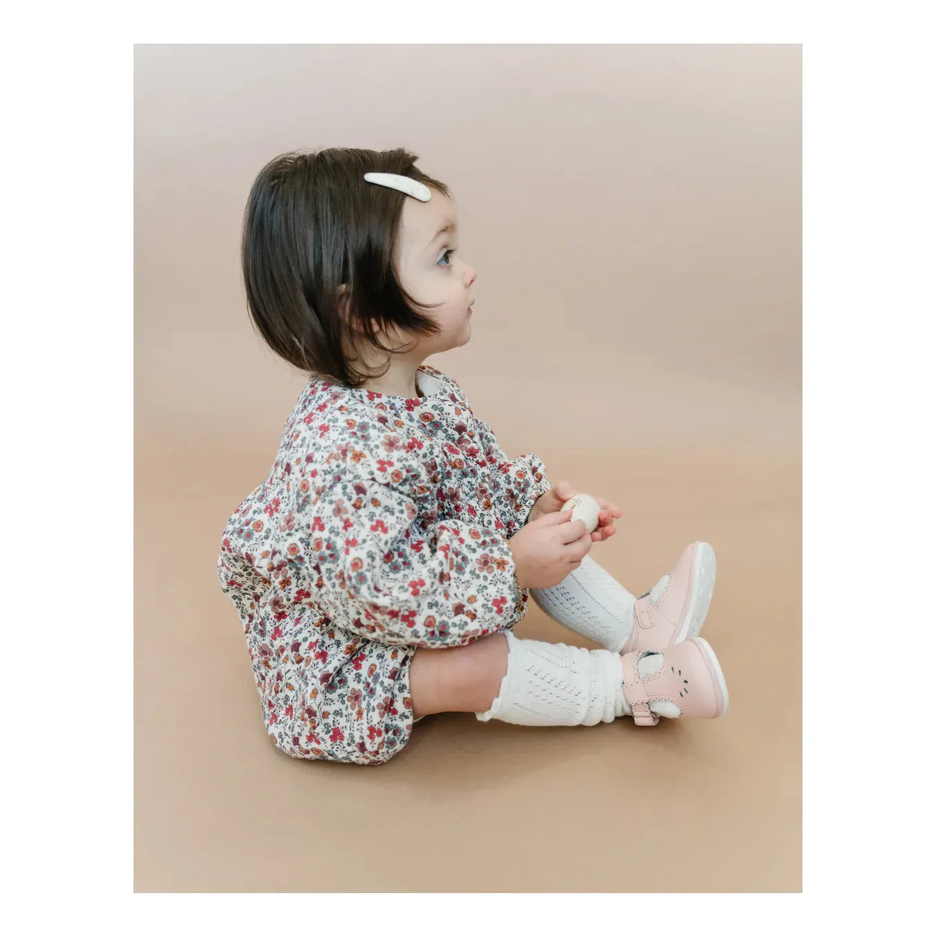 Dottie Scalloped T-Strap Mary Jane Baby - Pink
