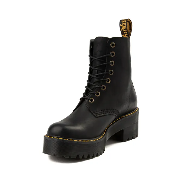 Dr. Martens Women's Shriver Hi Platform 8 Eye Boots, Black