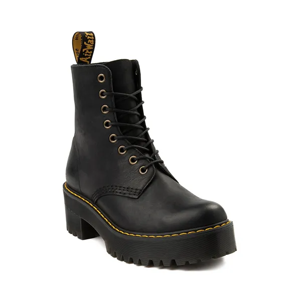 Dr. Martens Women's Shriver Hi Platform 8 Eye Boots, Black