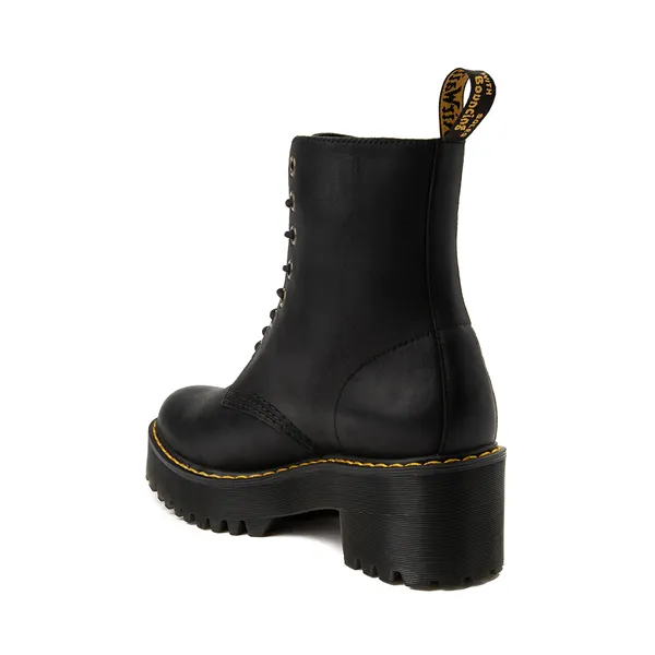 Dr. Martens Women's Shriver Hi Platform 8 Eye Boots, Black