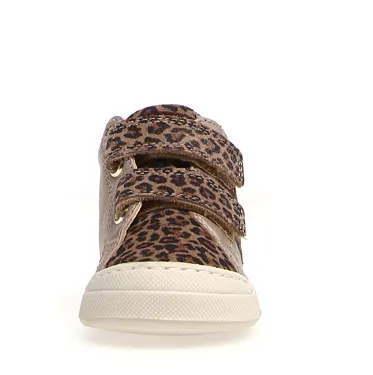 Falcotto Girl's Gazer Jaguar Fashion Sneakers, Platinum/Taupe