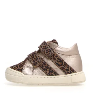 Falcotto Girl's Gazer Jaguar Fashion Sneakers, Platinum/Taupe