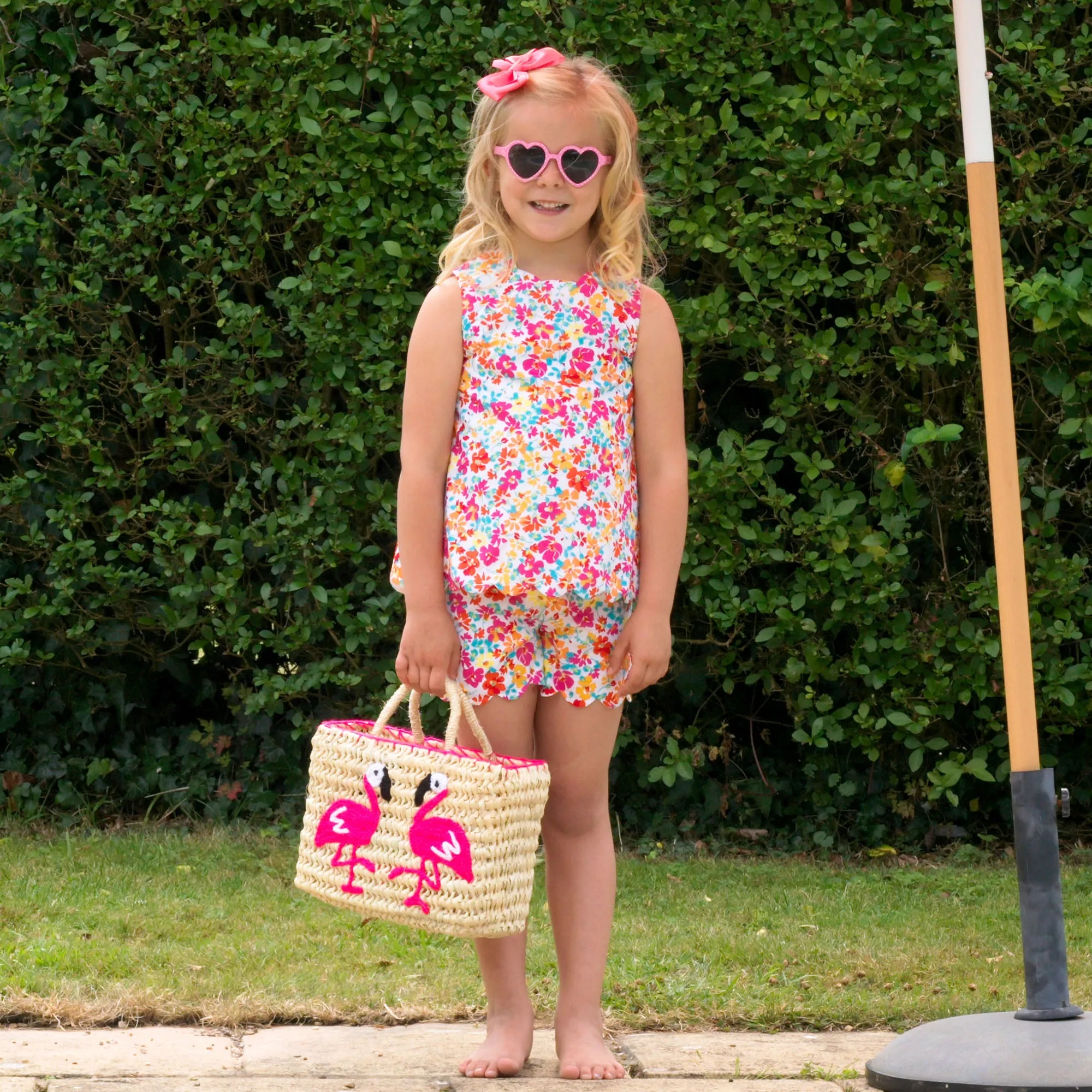 Flamingo Beach Bag