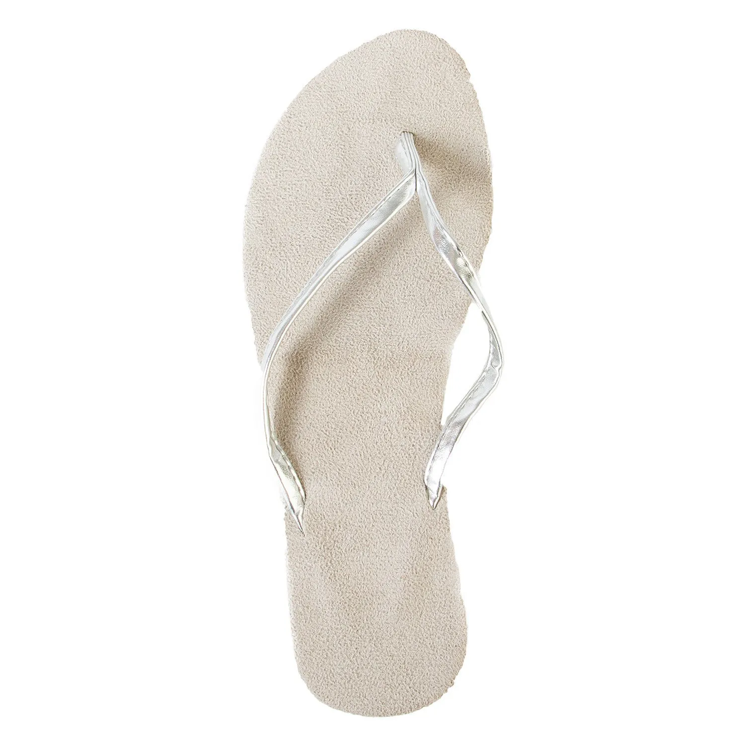 Hounds Women's Bendable Flip Flops - Silver