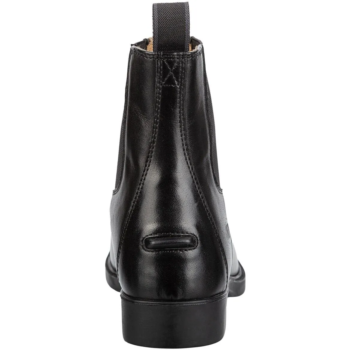Leather boots Lazura Jodhpur Classic FZ for riding, black