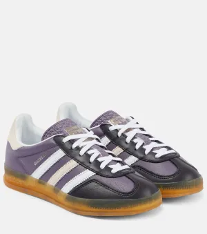 Leather gazelle indoor Adidas sneakers, white