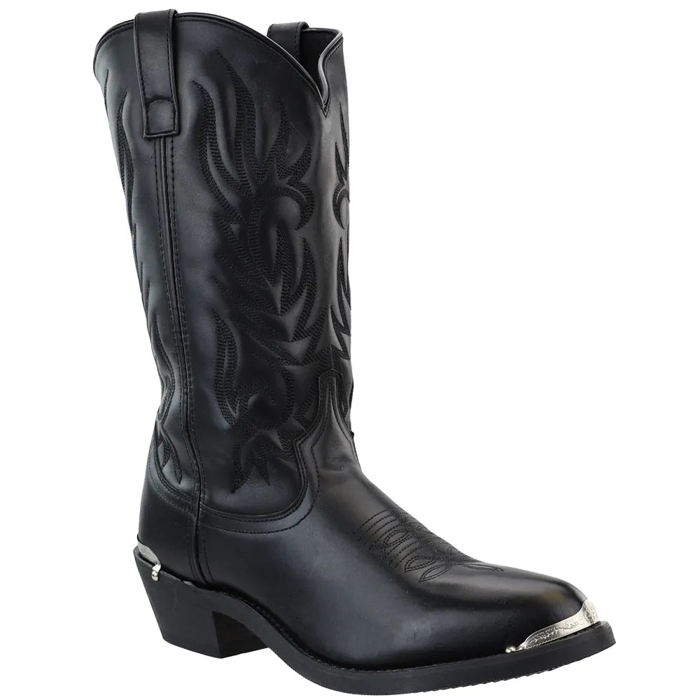 McComb Round Toe Cowboy Boots