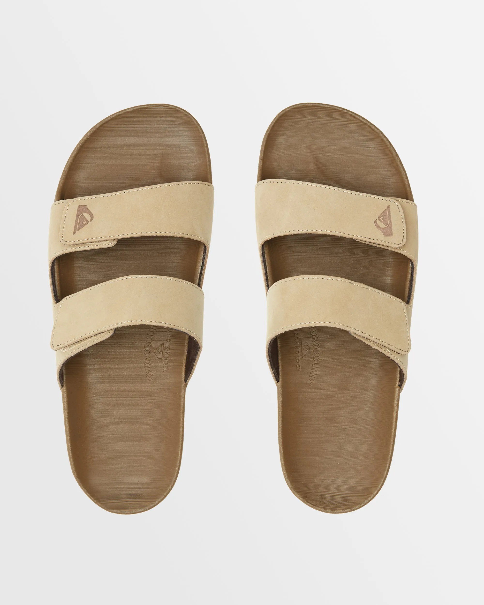Mens Rivi Leather Slider Sandals