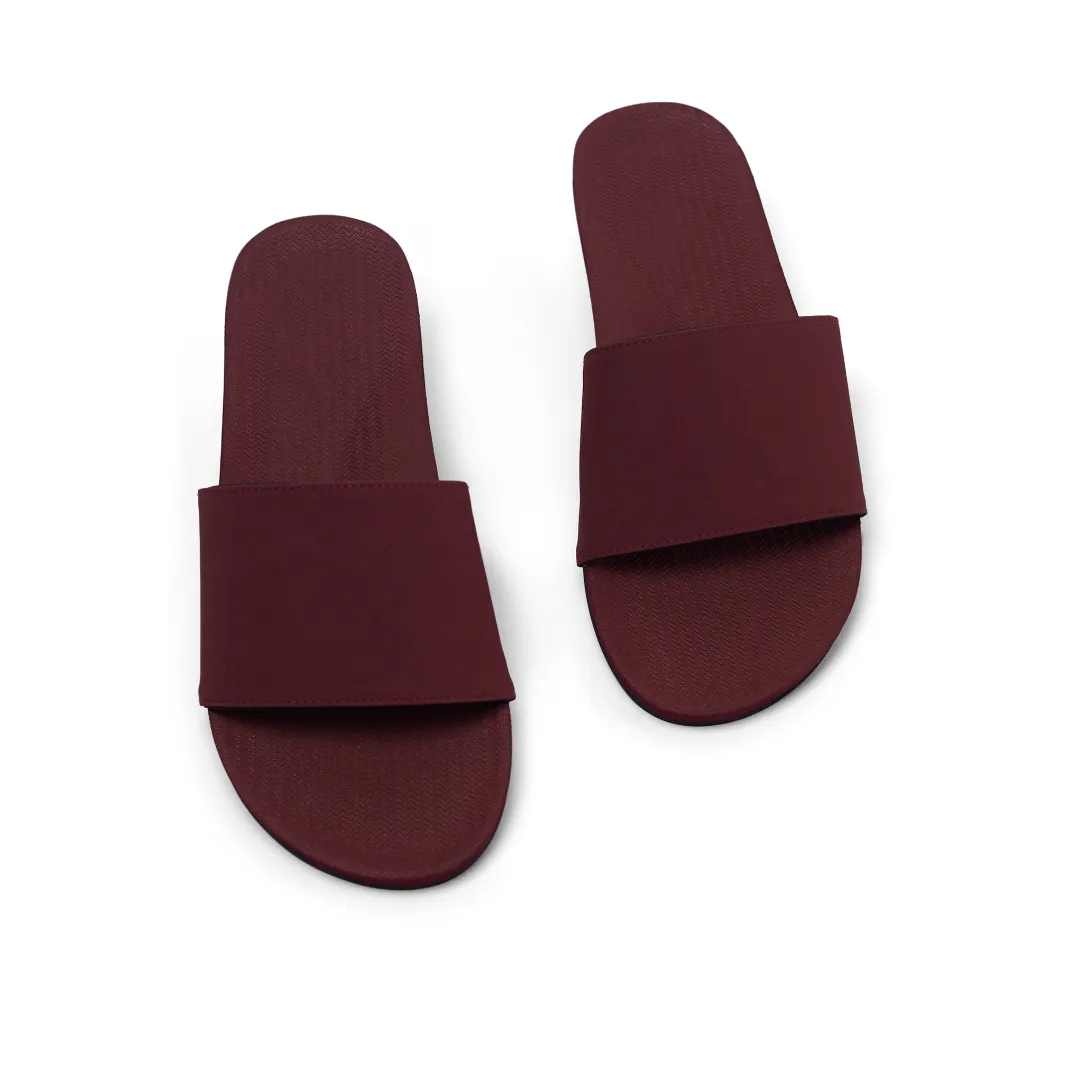 Men’s Slide - Burgundy