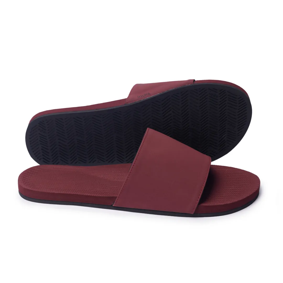 Men’s Slide - Burgundy