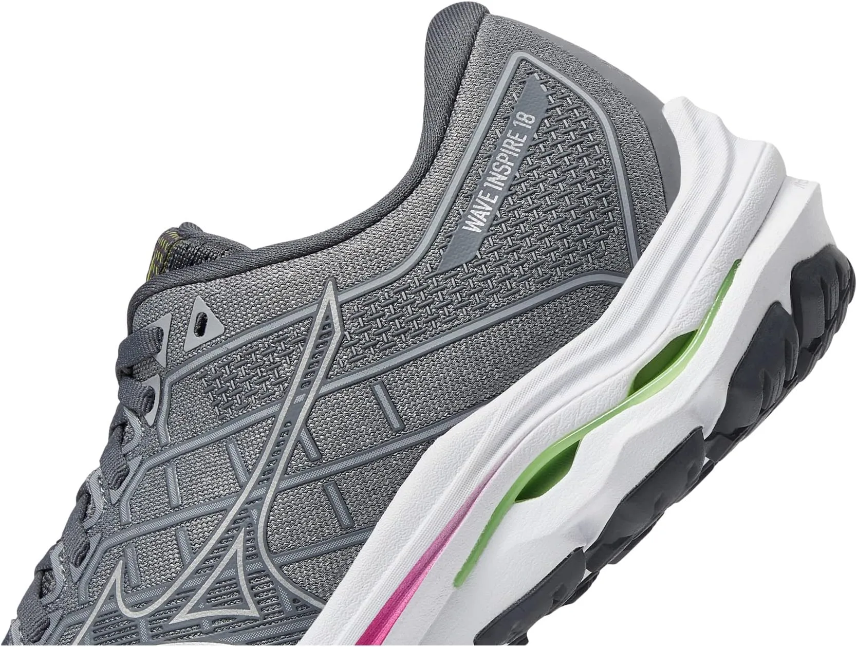 Mizuno Wave Inspire 18 Ultimate Grey/Silver