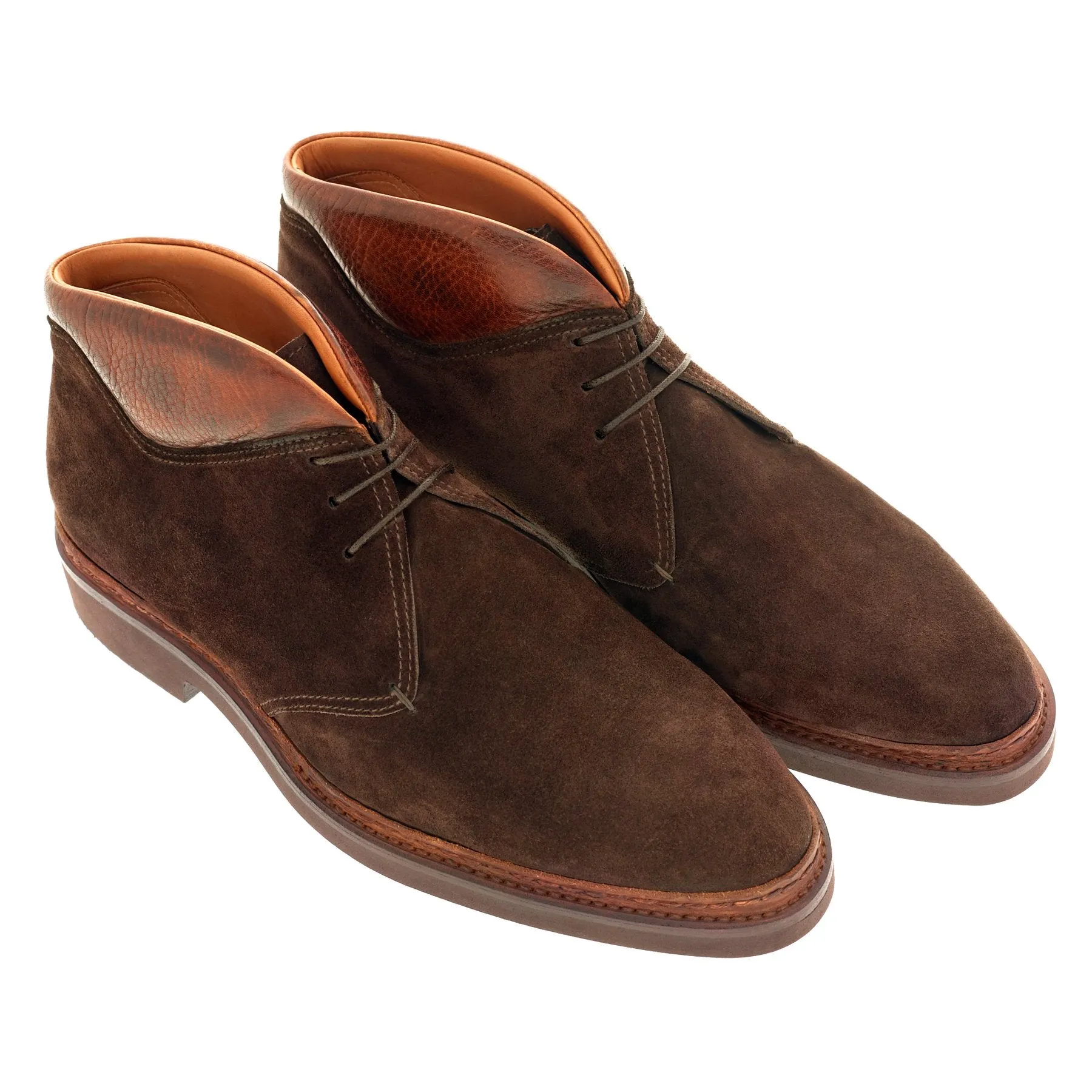 "Desert II Kelt" Three-Eyelet Suede Boots